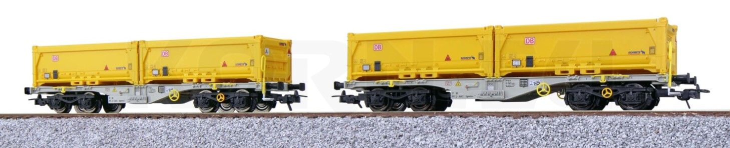 36601 PULLMAN ESU - Containertragwagen, H0, Sgmmn - Spur H0